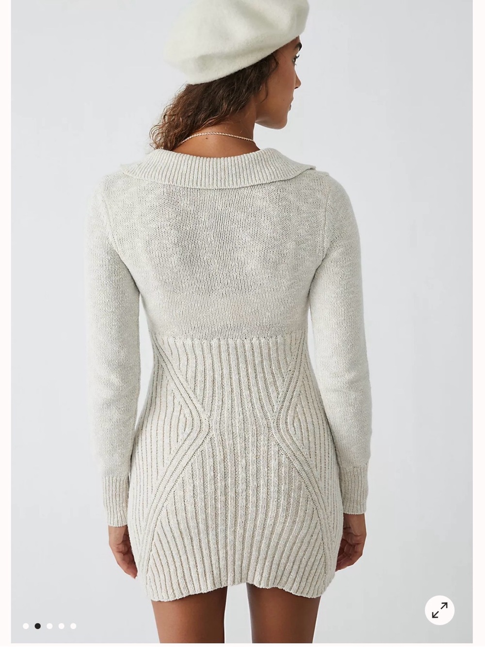 NWT Free People Mont Blanc Mini Dress Large